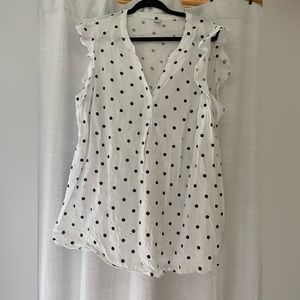 Old Navy polka dot tank top Maternity size XL